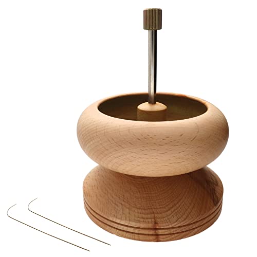 Efficient Bead Stringing Wheel for Jewelry and Arts