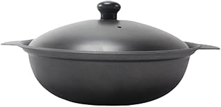 Cast Casserole Lid for Stewing and Cooking