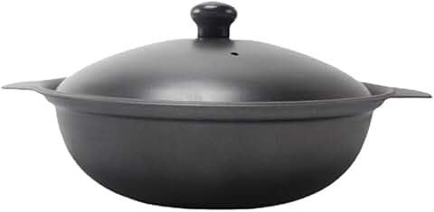 Cast Casserole Lid for Stewing and Cooking
