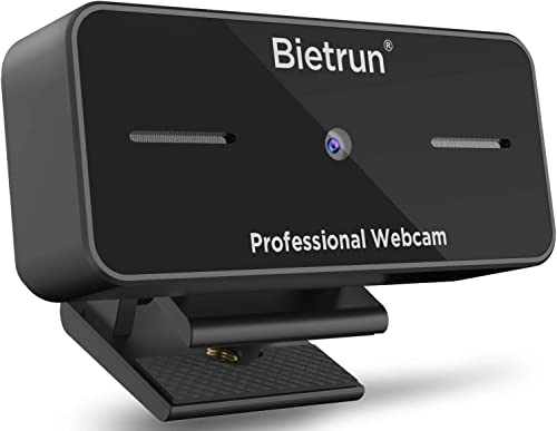 1080p Webcam With MicrophonePrivacy Cover, UHD Desktop Streaming Webcam,30fps,145Wide Angle,2 Megapixel,USB Computer Web Camera for PC/Laptop/Desktop/Mac, Skype, Video Call, Meeting, Zoom(PlugPlay)