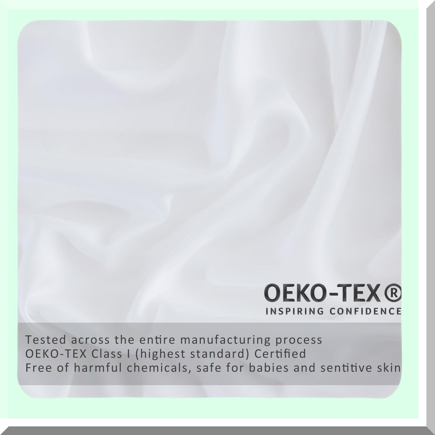 BambooLux Silky Soft Cooling Pillowcase Set - 100% Viscose Bamboo, Oeko-Tex Certified, Breathable Envelope Closure - Queen Size, White (Pack of 2)