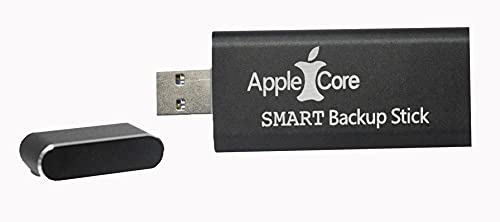 1 Click Smart Backup 512GB Portable Solid State External Hard Drive with Tutorial Videos for Mac Computers, iMac, MacBook Air, MacBook Pro, Photo, Document Backup, USB 3.1, Time Machine
