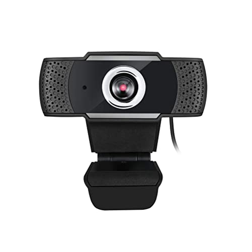 CyberTrack H4 Webcam 1080P HD USB Webcam with Built-in Microphone, Black