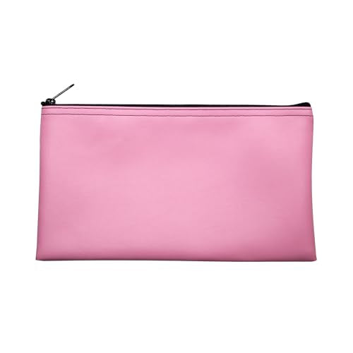 Multi-Purpose Reusable Zipper Bag, 11x6 Inch Pink