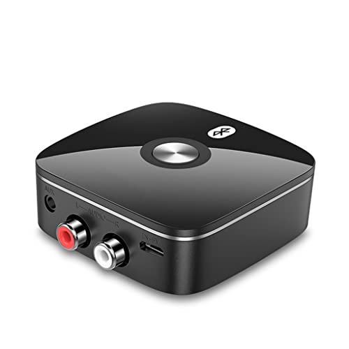 Bluetooth Receiver 5.0 Wireless Auido Music 3.5 mm RCA APTX LL Low Latency Home Streaming Sound (Color : As Shown, Size : One Size)