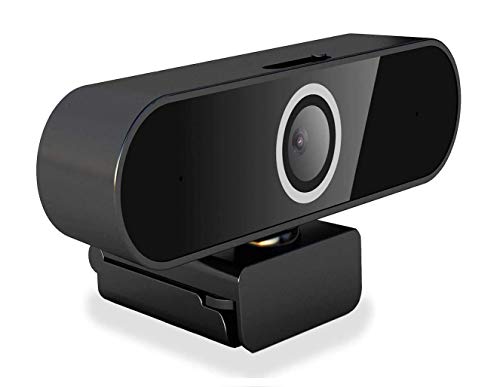 4K HD Webcam with Microphone,13MP Streaming Camera Widescreen Video,Built in Mic for Calling and Recording, for Desktop or Laptop - 5X Digital Zoom