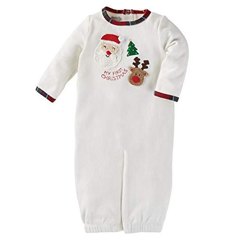 Baby Crochet   Gown, Red, 0-3 Months