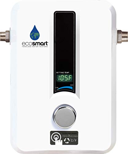 ECO 11 Electric Tankless Water Heater, 13KW at 240 Volts with Patented Self Modulating Technology