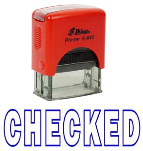 Self-Inking Rubber Stamp for Office Use