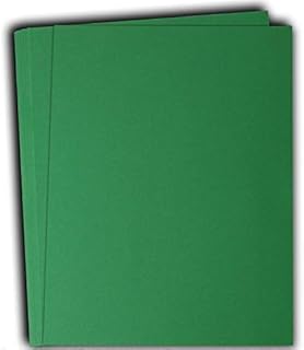 Bright Green 8.5"x11" Cardstock Paper, 50 Sheets