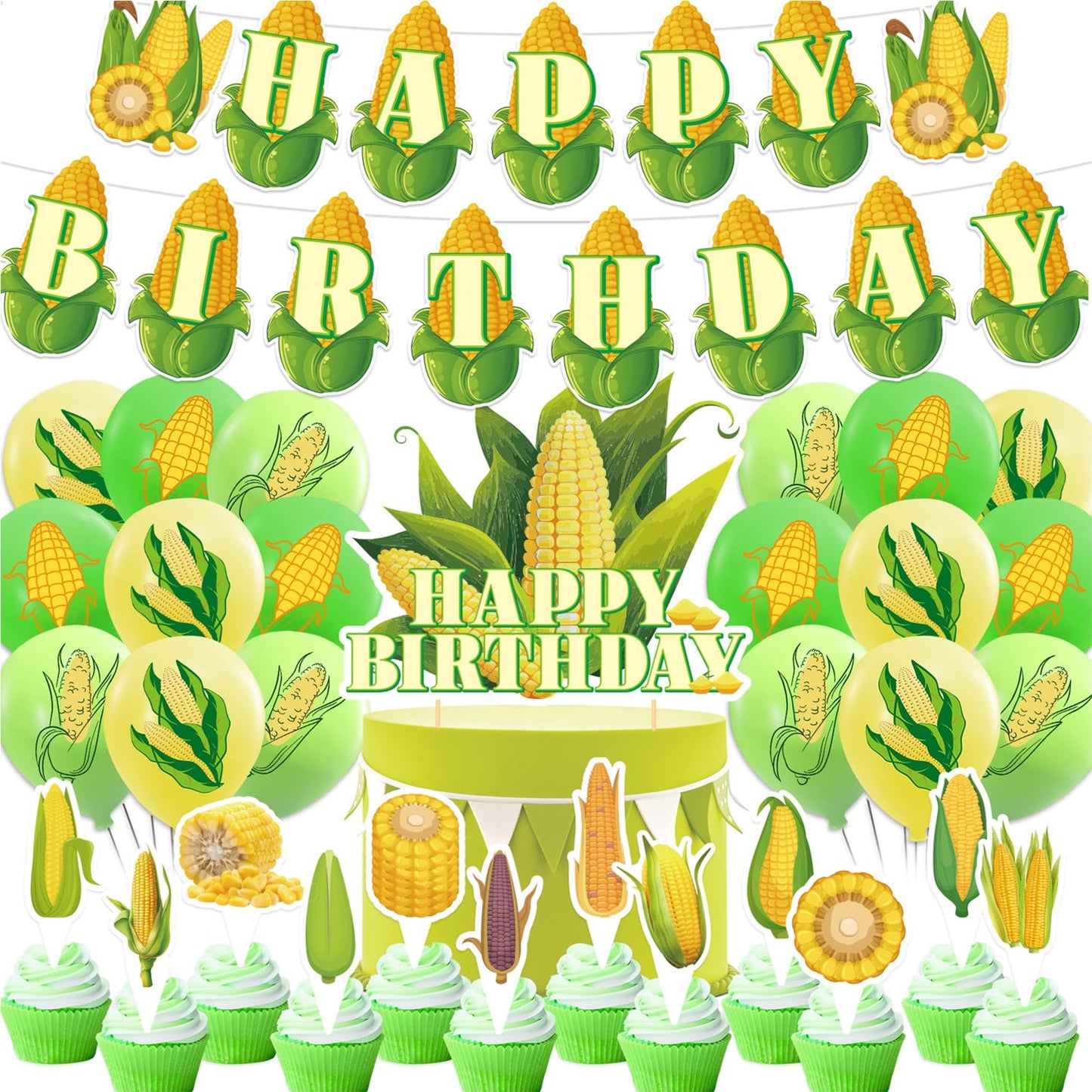 Corn Party Decorations for Birthdays and Events