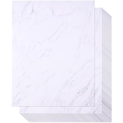 Marble Design Letter Size Paper, 96 Sheets