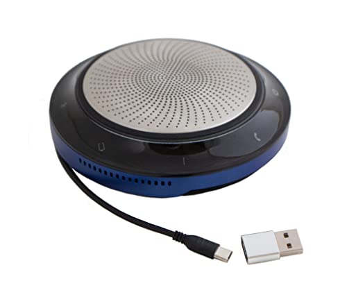 MCP-BT-USB Aura Conference Speaker Bluetooth and USB-C, Black/Blue