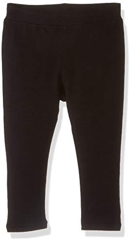 Baby Girls' Mini Bow Legging, Black, 3-6m