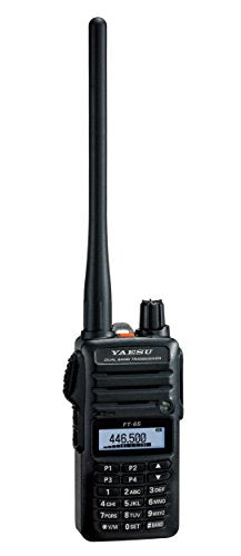 Original FT-65 FT-65R 144/440 Dual-Band Rugged & Compact Handheld Transceiver, 5W - 3 Year Warranty