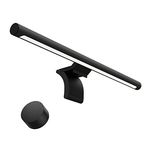 Mi Computer Monitor Light Bar - Easy Installation, Extra Computer Lighting w/o Taking Desktop Space, w/Wireless Remote Control Adjusting Lights Easily
