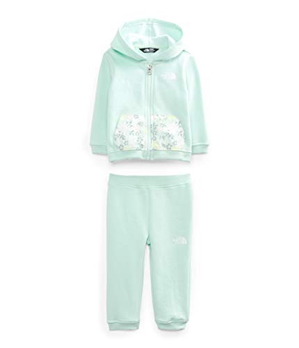 Infant Camp Fleece Set, Misty Jade, 3M