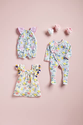 Floral Bunny Bubble, Floral, 0-3 Months