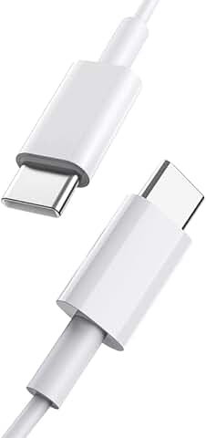 2-Pack USB C to USB C Cables, 3.3 ft, Fast Charging