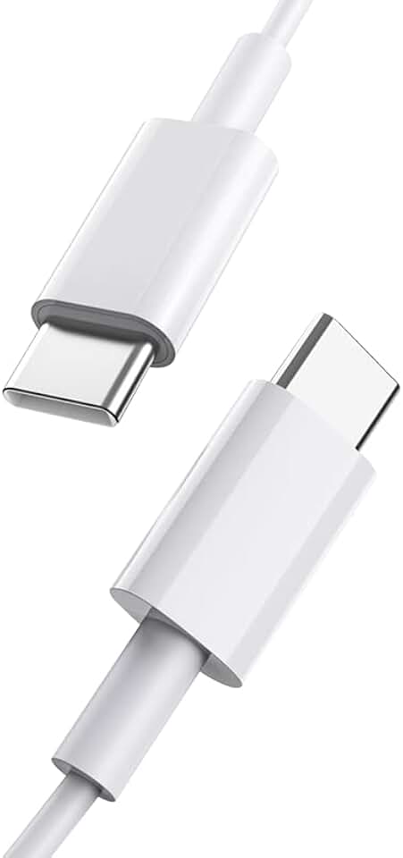 2-Pack USB C to USB C Cables, 3.3 ft, Fast Charging