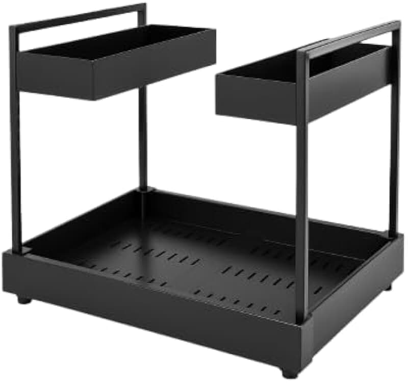 Adjustable 2-Tier Under Sink Organizer