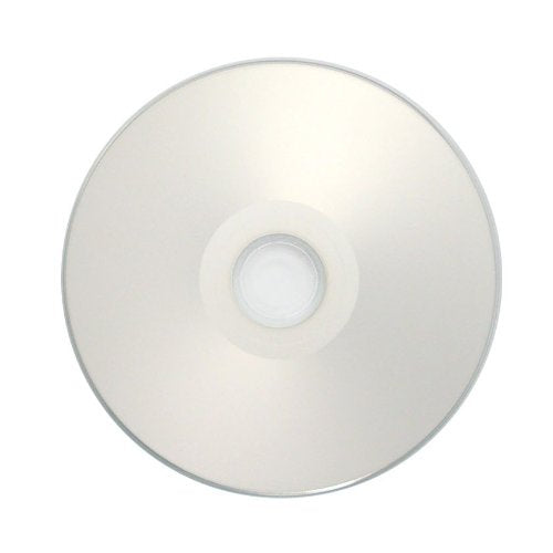 100-disc 700mb/80min 52x CD-R Silver Inkjet Hub Printable Blank Recordable Media Disc