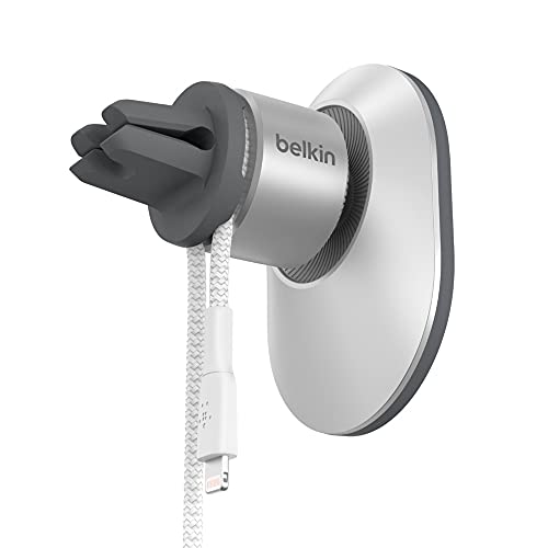 , Compatible with MagSafe Car Phone Mount with Magnetic Attachment, Air Vent Phone Holder for iPhone 13, 12, Pro, Pro Max, and Mini