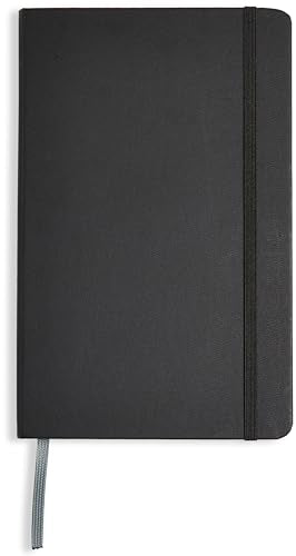 Classic 240-Page Hardcover Lined Notebook, 5x8.25 Inches