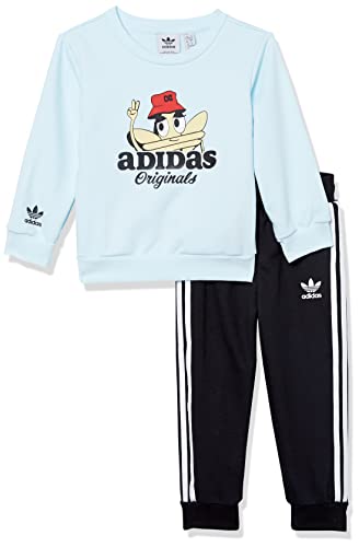 uni -baby Tref  Crew Set Almost Blue 3M