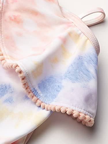 Girls' One Piece Swimsuit, Multi TIE DYE, 0-3M