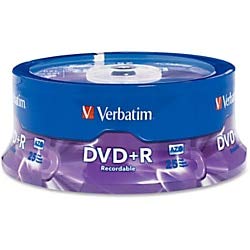 AZO DVD+R 4.7GB 16X Surface - 25pk Spindle - 2 Hour Maximum Recording Time