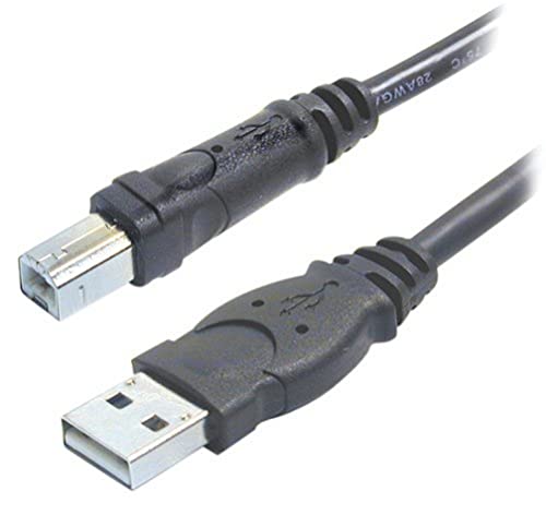 F3U133b10 (F3U133b10) Hi-Speed USB A/B Cable, USB Type-A and USB Type-B (10 Feet) Black