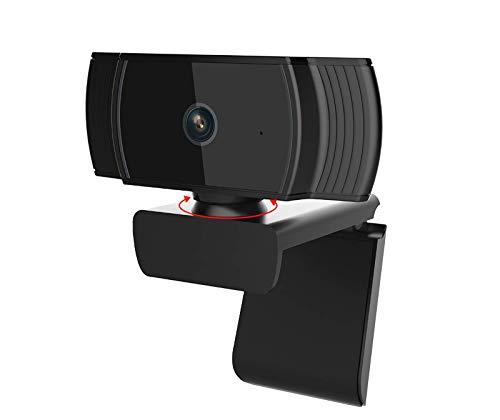 AutoFocus 1080P Computer Webcams with Dual Microphones,Webcam for Working Distance Learning Gaming Conferencing Video Live Streaming, Laptop Desktop Webcam, USB Computer Camera for Zoom YouTube Skype