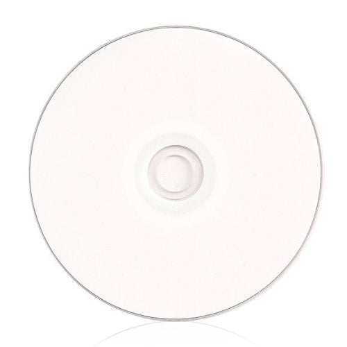 10 Pack Bd-r Dl Printable White Inkjet 50gb 6X Blu-ray Double Layer Recordable Disc Blank Data Video Media 10-Discs Spindle