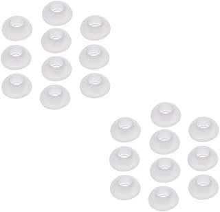 10 Pairs of Clear Silicone Ear Tips