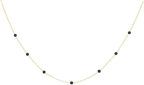 Elegant Beaded Pearl Choker Necklace for Women