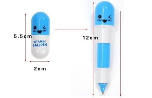 24-Piece Smiling Face Cartoon Ballpoint Pen Set