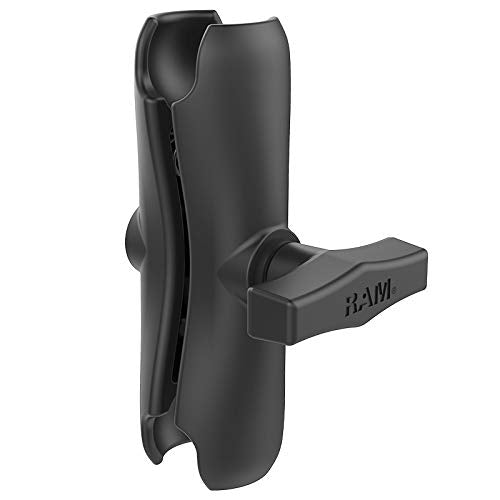 Double Socket Arm RAM-201U Medium Arm Compatible with RAM C Size 1.5" Ball Components