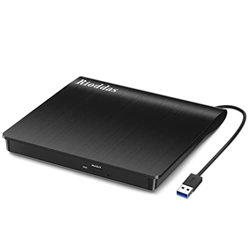 External USB 3.0 CD/DVD Drive for Laptop and Desktop