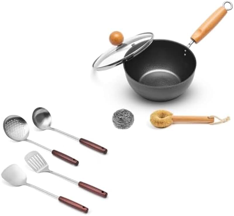 Kitchen Utensil Set with Spatula Ladle and More