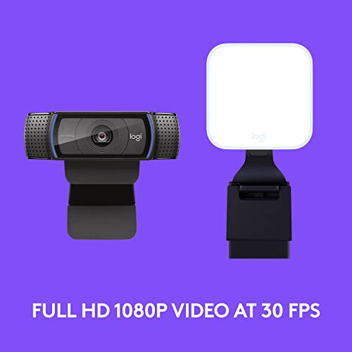 C920x HD Pro +  for Creators Litra Glow - The Perfect Solution for Great on-Camera Looks