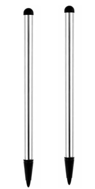 2 Pack Silver Touch Screen Stylus Pens