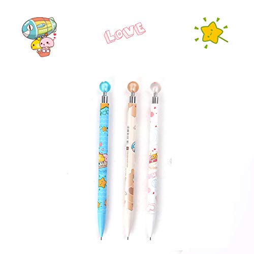 Set of 6 Cute Sushi Food Mechanical Pencils 0.5mm