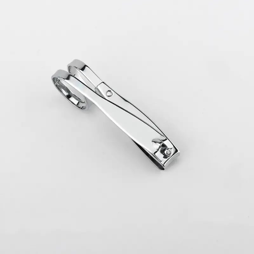 MODAIO-Nail Clippers with 360-Degree Rotating Head - Stainless Steel Fingernails and Toenails Cutter (Silver)