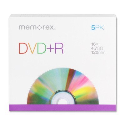 Dvd Plus R 4.7 Gb Cake Box 5/Pack