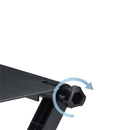 Tv Shelf Cable Box - Nonslip Plastic Grips and Rotary Clamp Cable Box Shelf for Wall Mounted Tv Top Shelf 13 Inch Wide Tv Wall Shelves Black