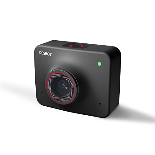 Meet AI-Powered 4K Webcam, Video Conference Camera with AI Auto Framing, 4K Ultra HD Video Calling and Streaming, Web Camera with Microphone