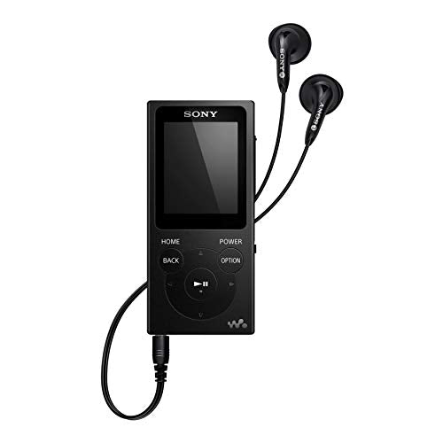 NW-E394 Walkman 8GB Digital Audio Player (Black) with Knox Gear Hardshell Case