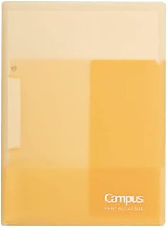Yellow A4 Clip Folder for Easy Review