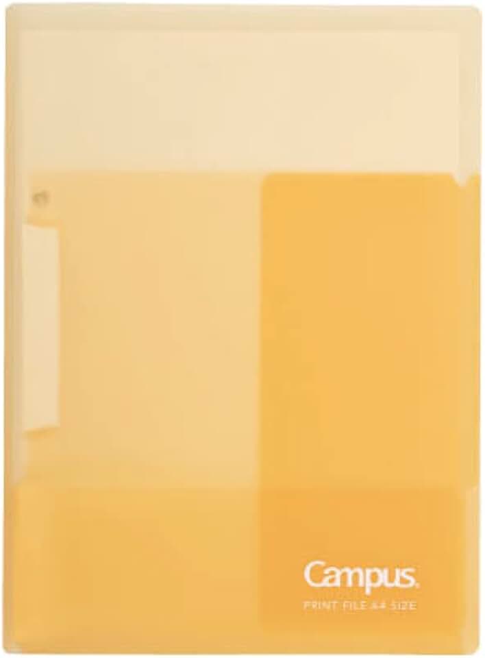 Yellow A4 Clip Folder for Easy Review